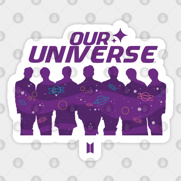 Our Universe Sticker by DaphInteresting